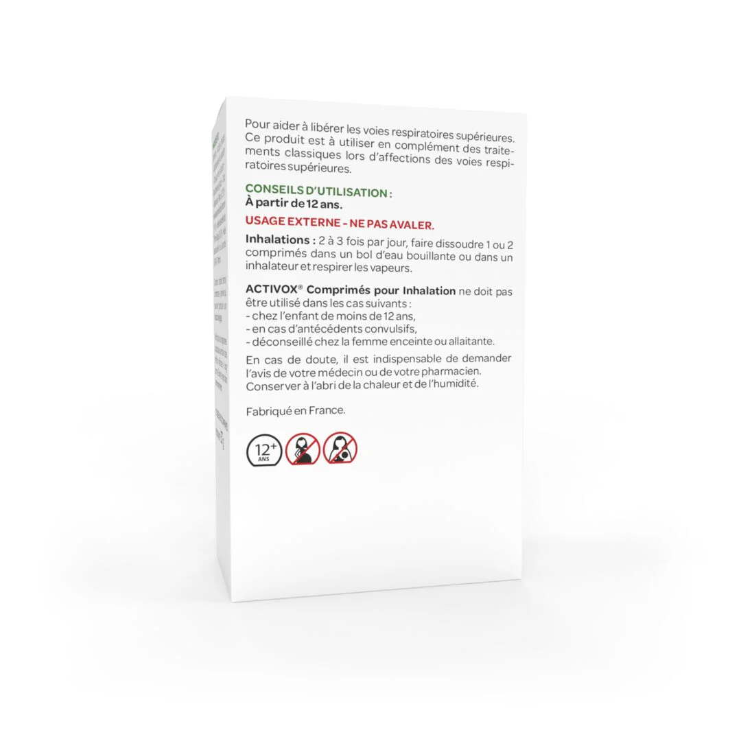 Activox® Comprimés pour Inhalation - Image 3