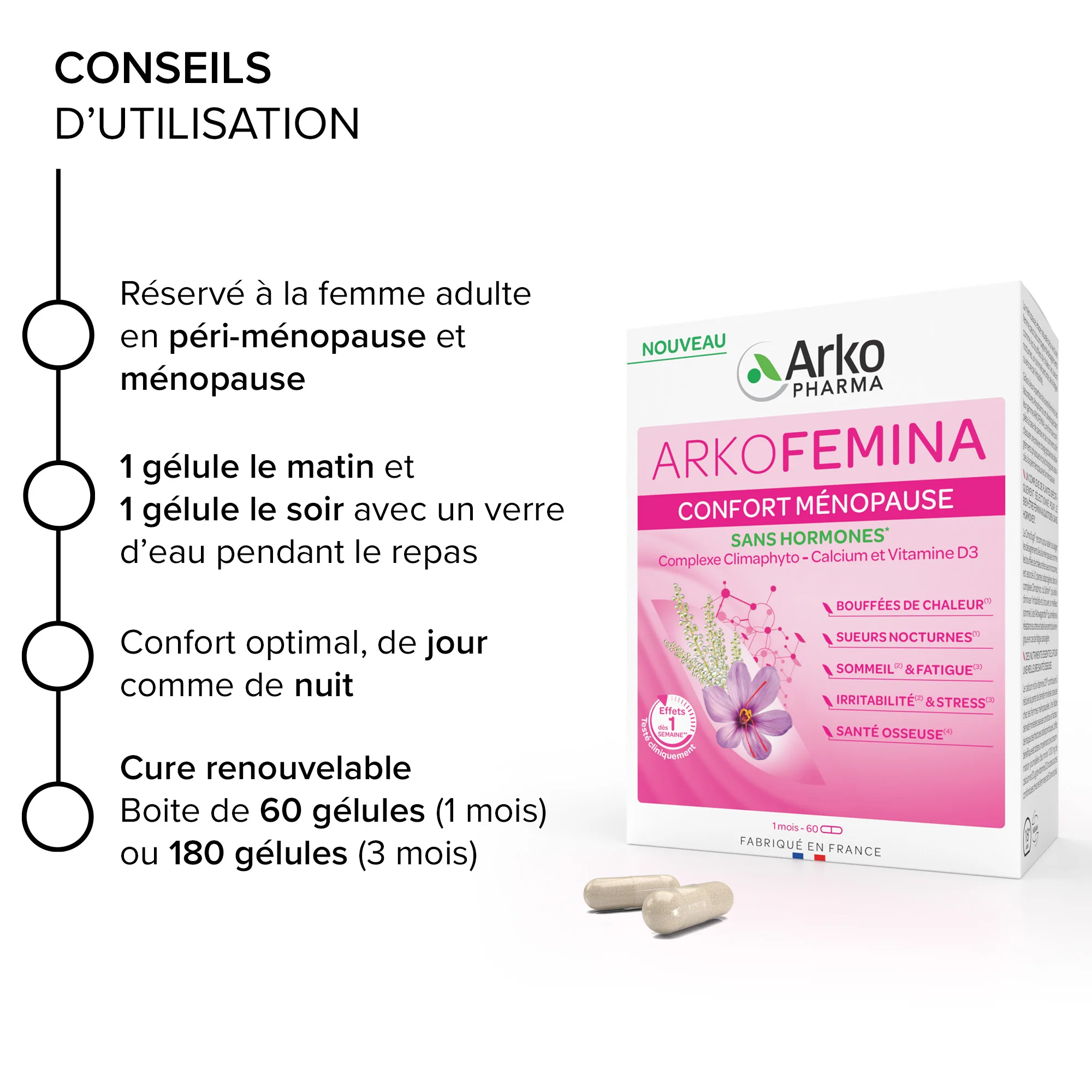 Arkofemina Confort Ménopause - Image 6