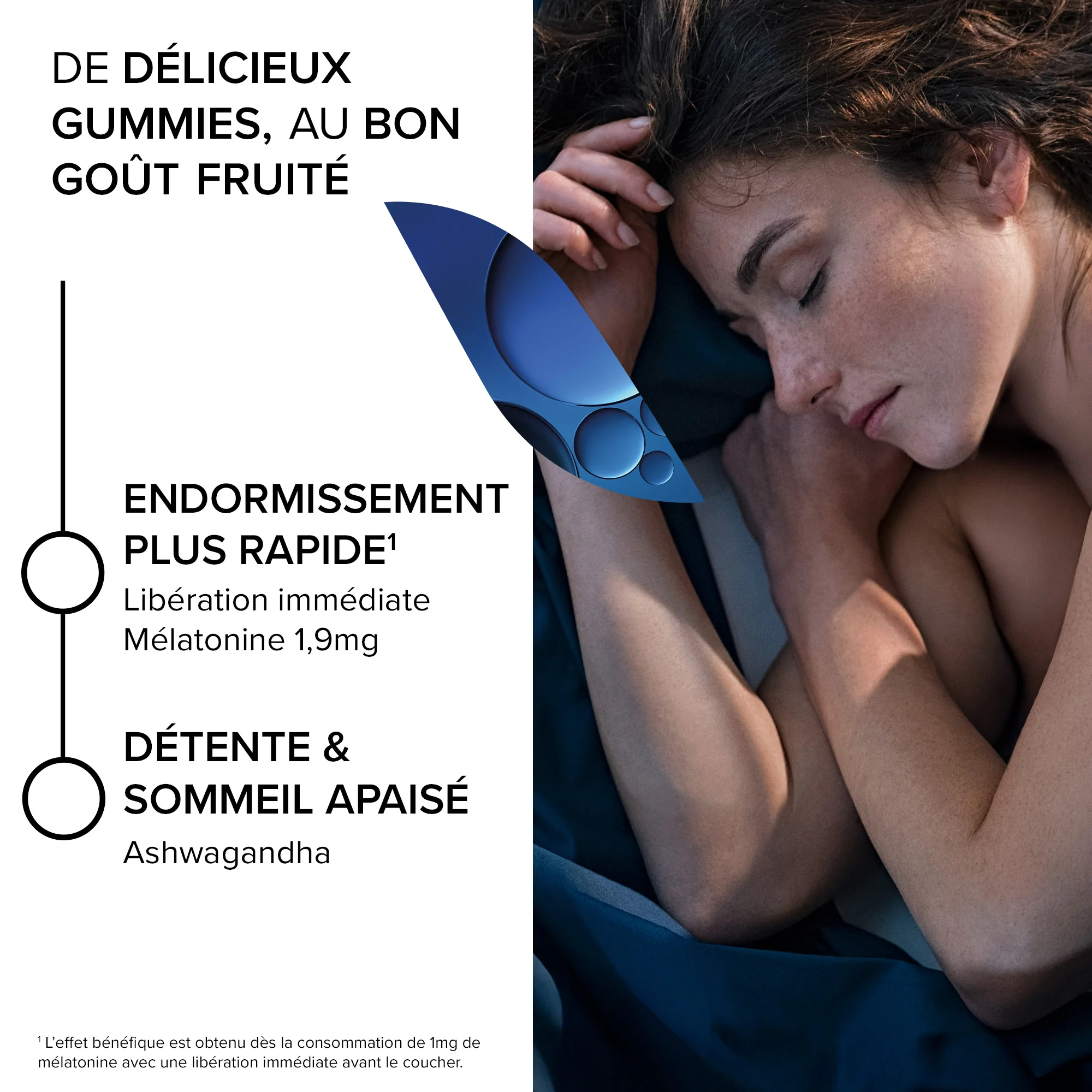 Arkorelax® Sommeil Fort Gummies - 60 gummies dont 2 semaines OFFERTES - Image 3