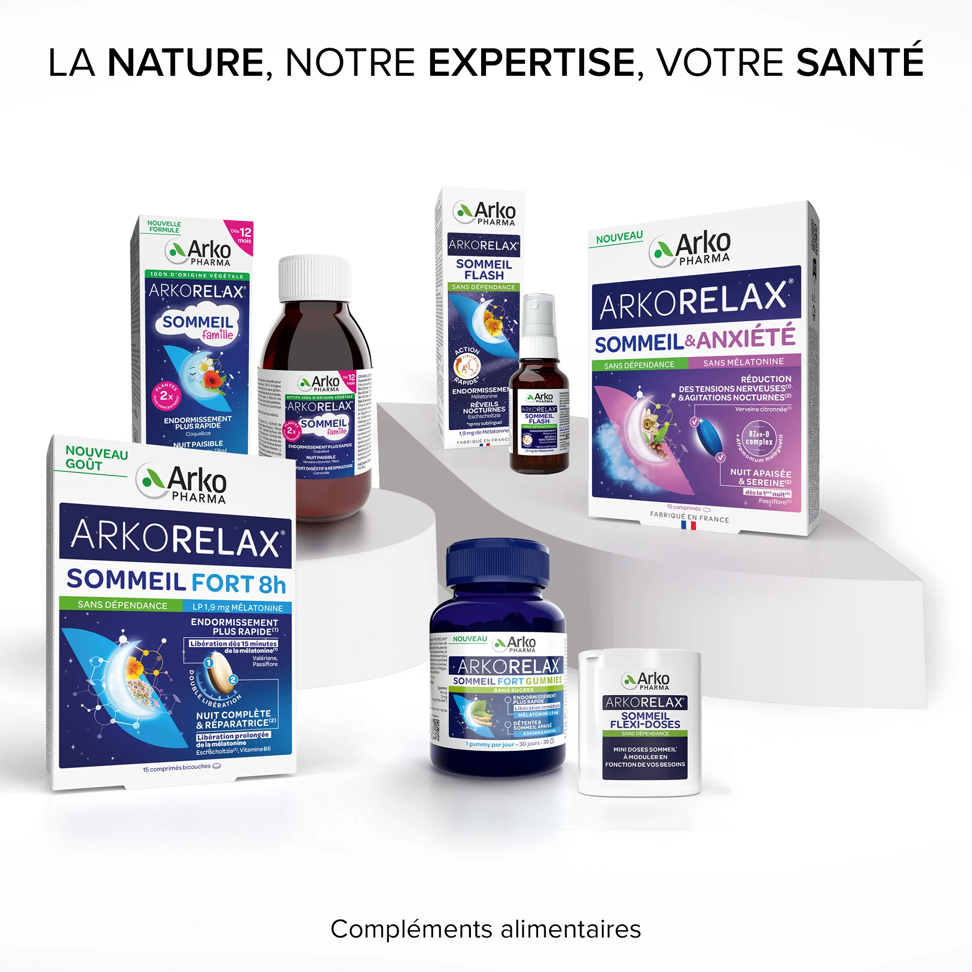 Arkorelax® Sommeil Fort Gummies - 60 gummies dont 2 semaines OFFERTES - Image 7