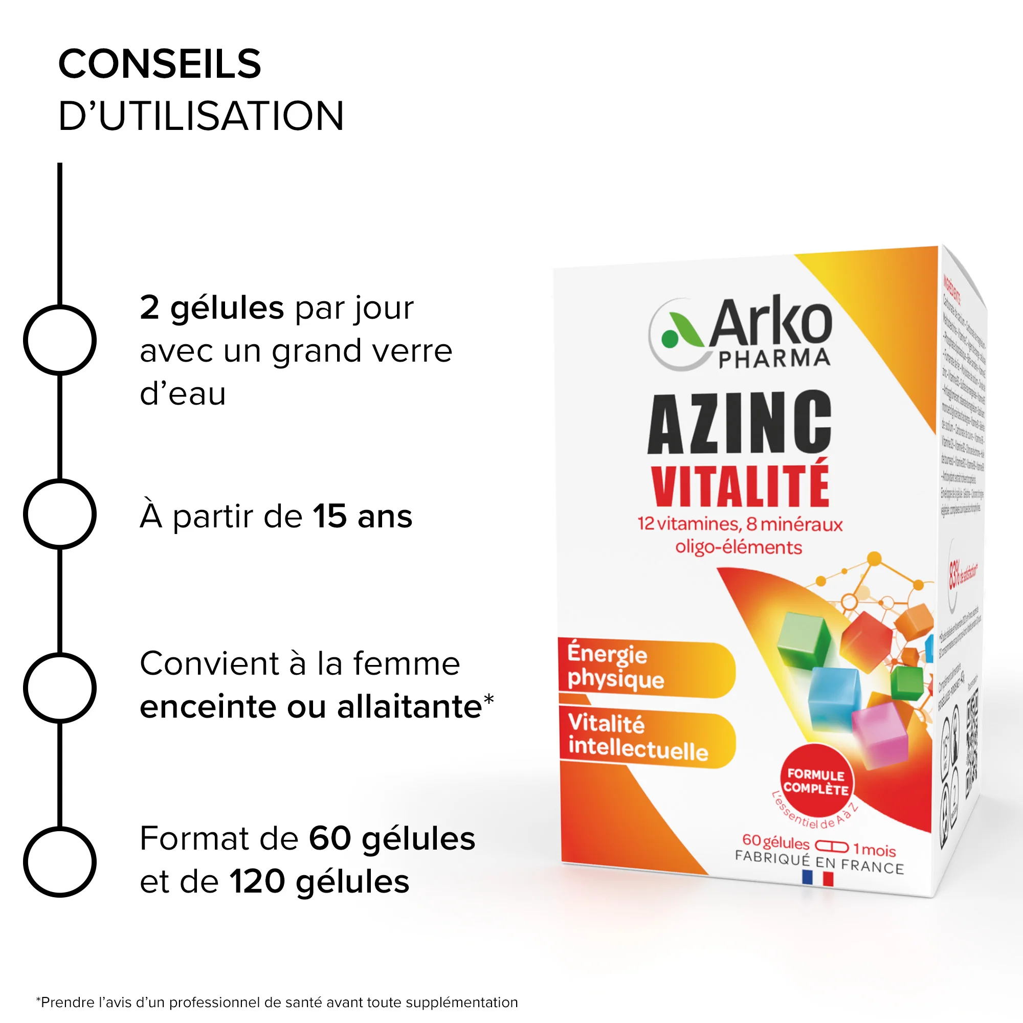 Azinc® Vitalité Gélules - Image 6