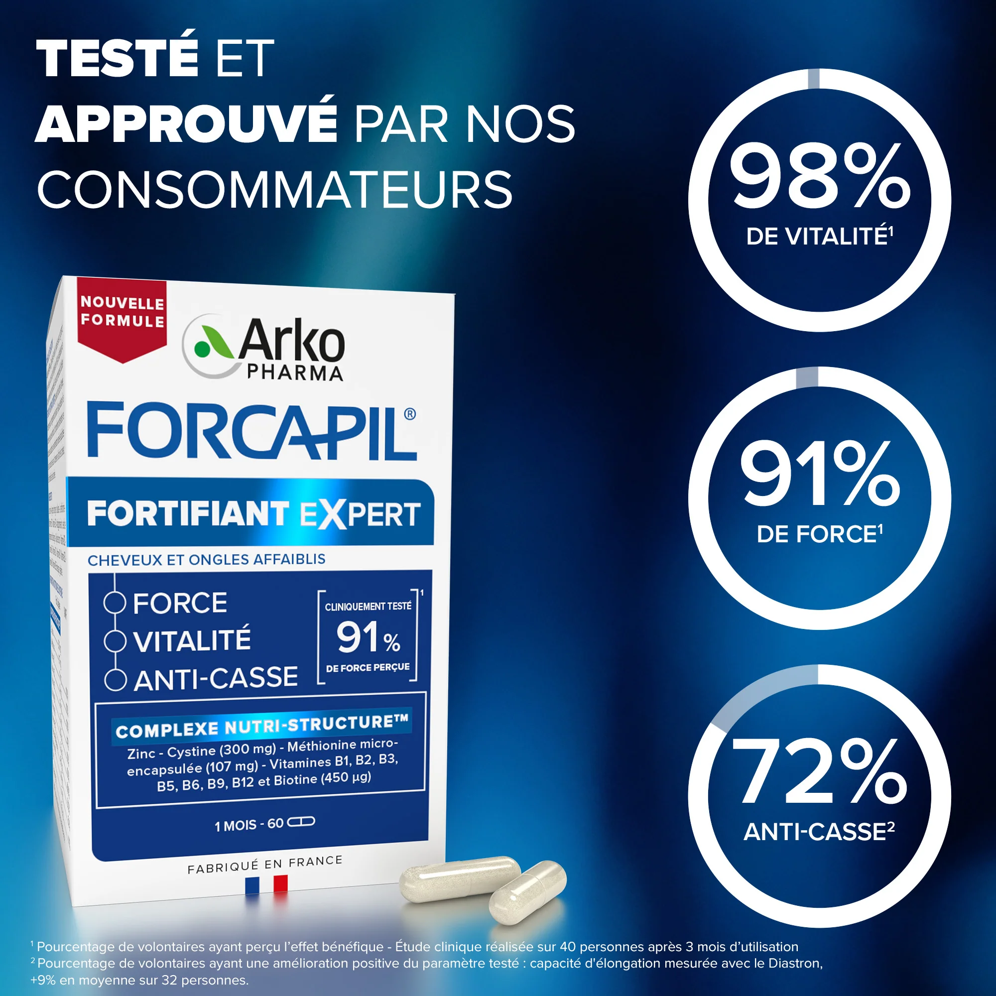 Forcapil® Fortifiant Expert - 180 gélules - Image 5
