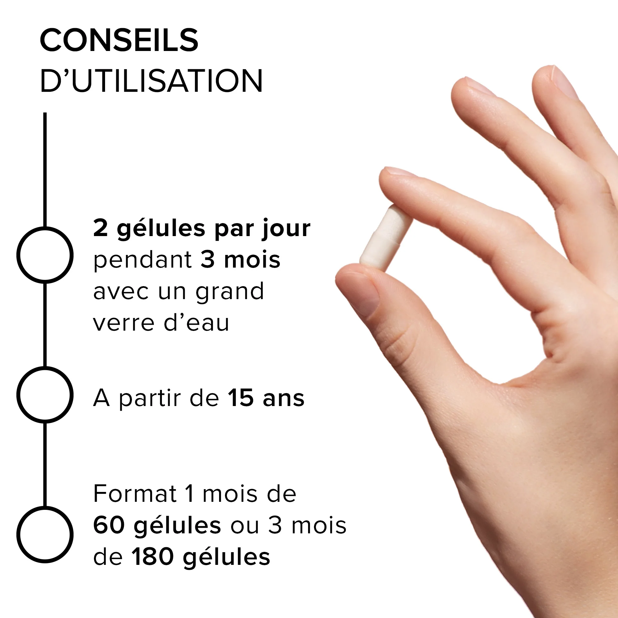 Forcapil® Fortifiant Expert - 180 gélules - Image 7