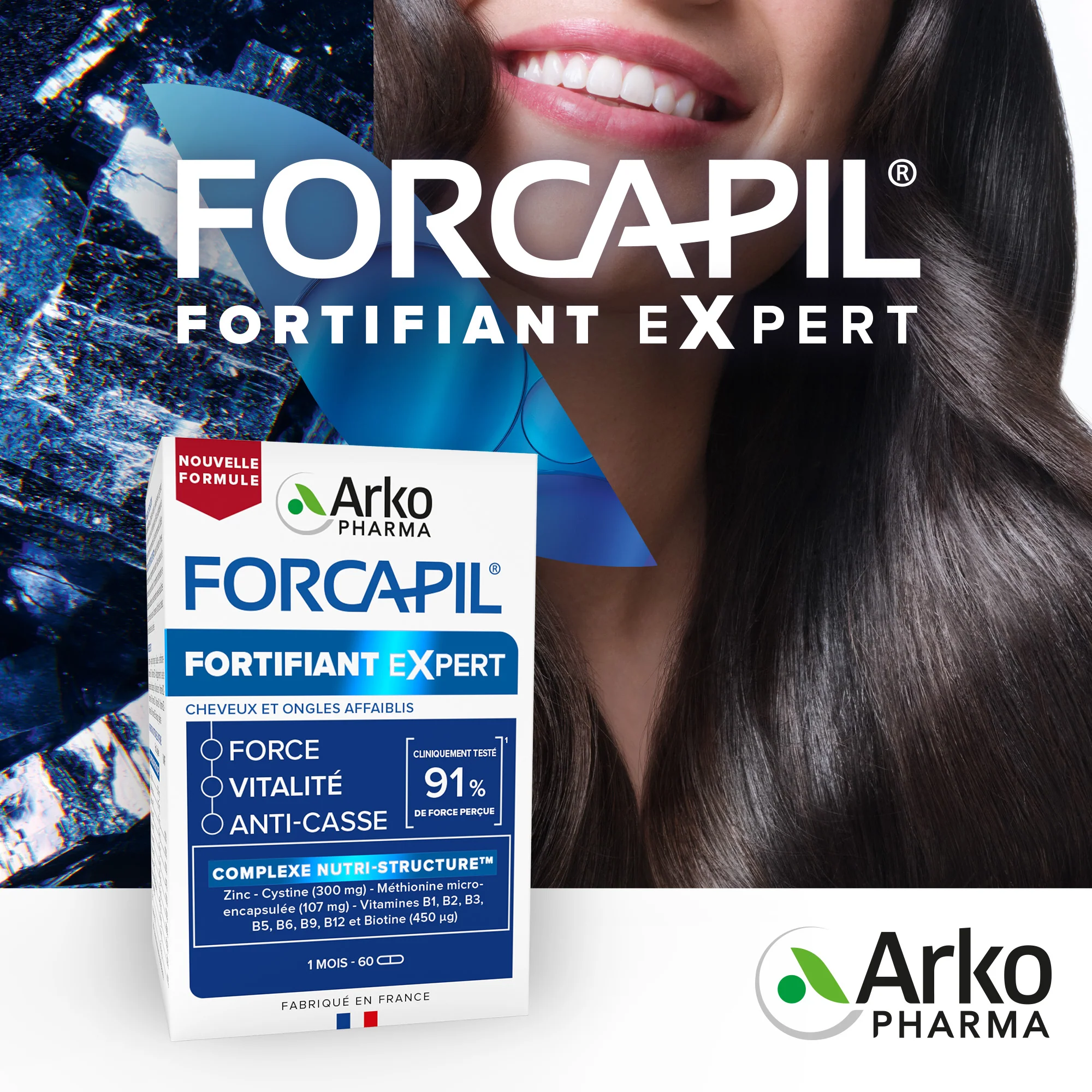 Forcapil® Fortifiant Expert - 180 gélules - Image 8