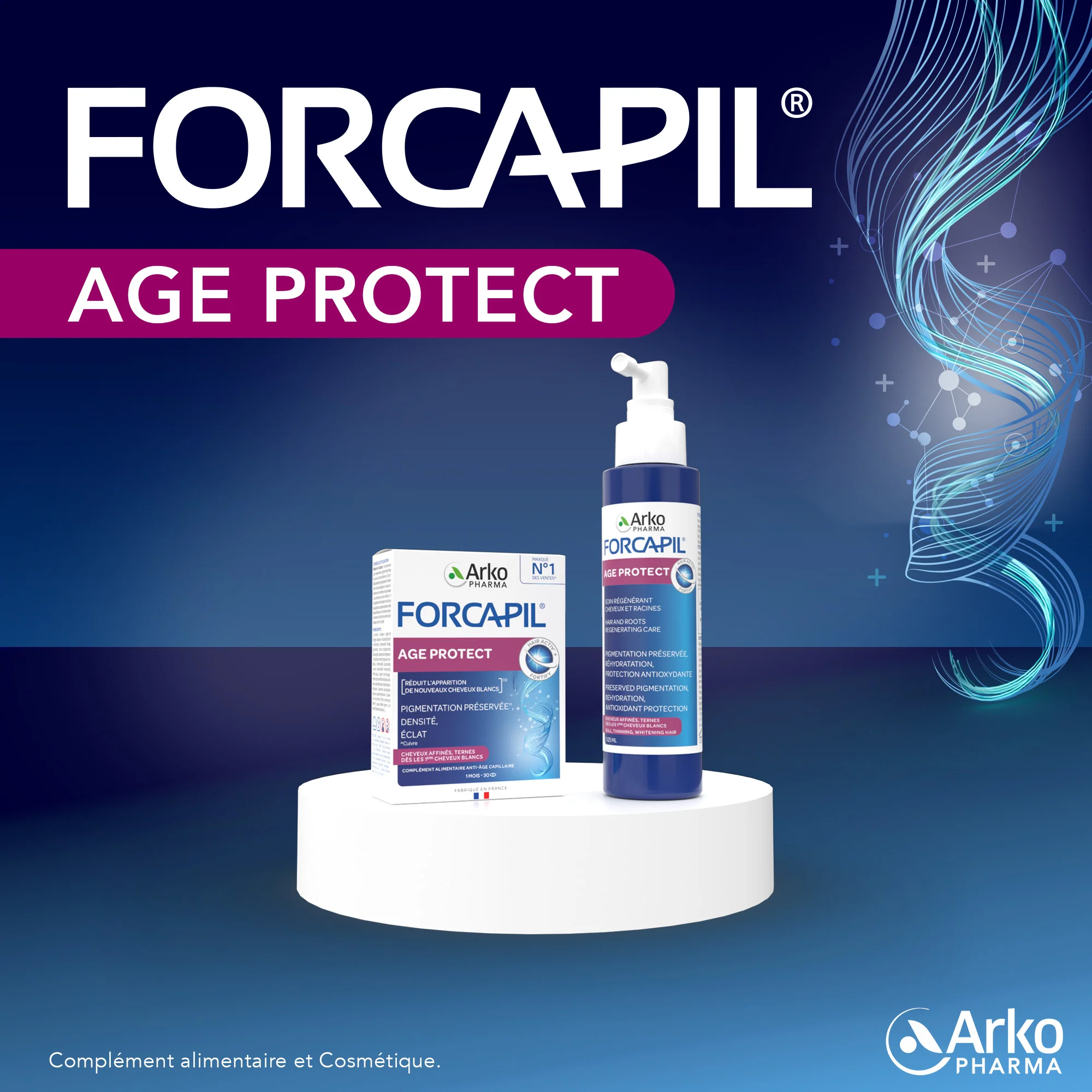 Forcapil® Age Protect soin régénérant cheveux et racines - Anti gaspillage - Image 7