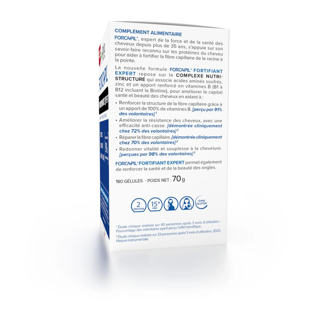 Forcapil® Fortifiant Expert - 180 gélules - Image 10
